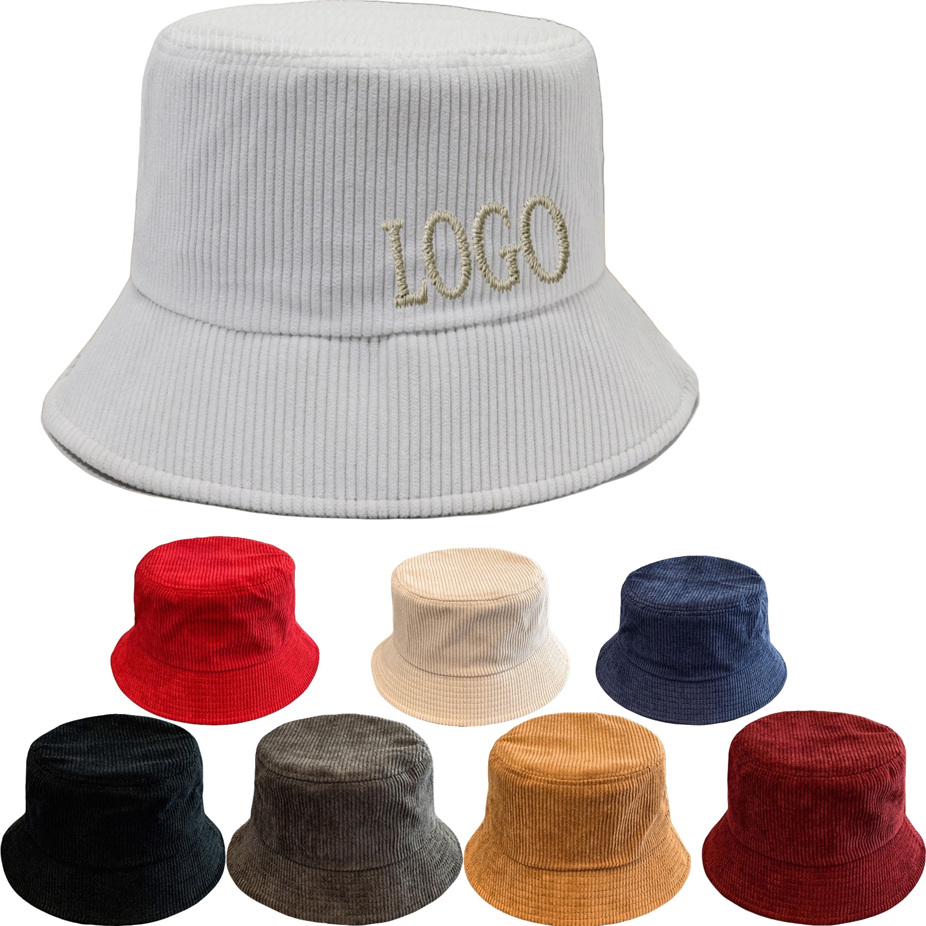 Corduroy Bucket Hat