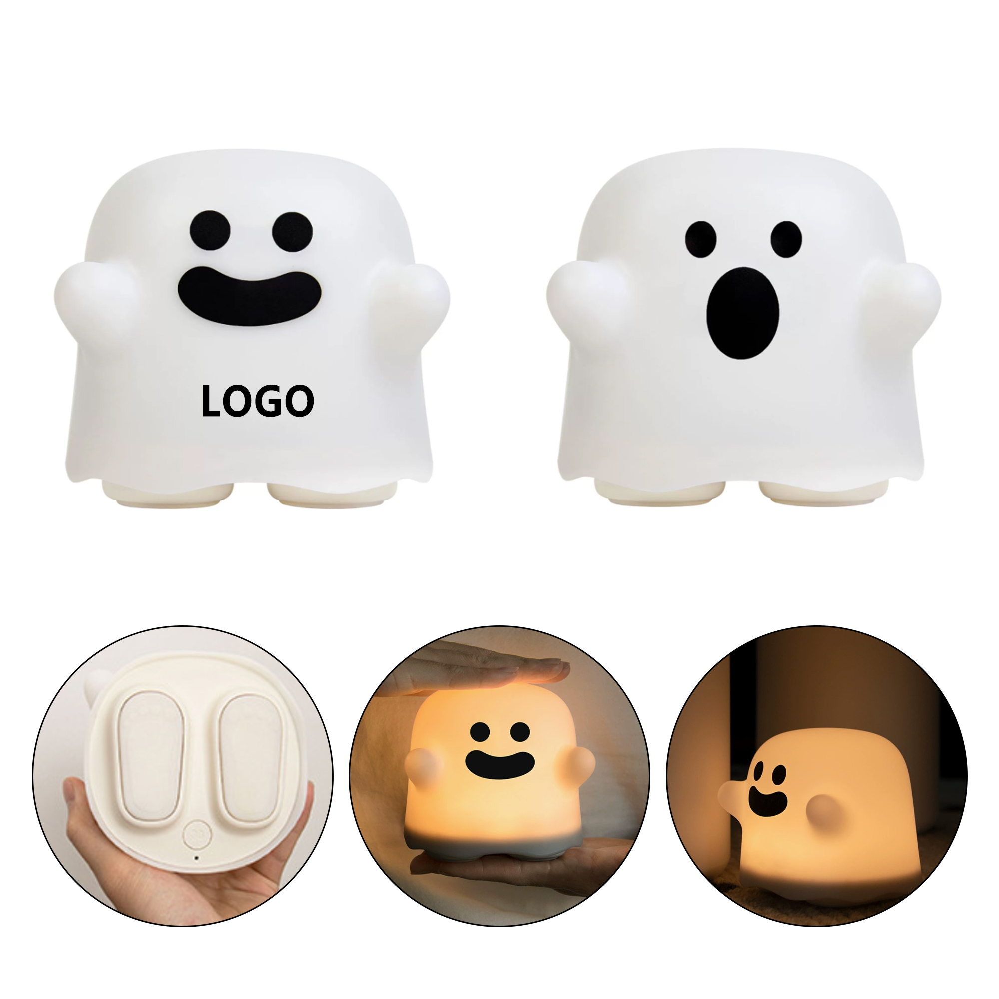 Halloween Ghost Night Lights 4