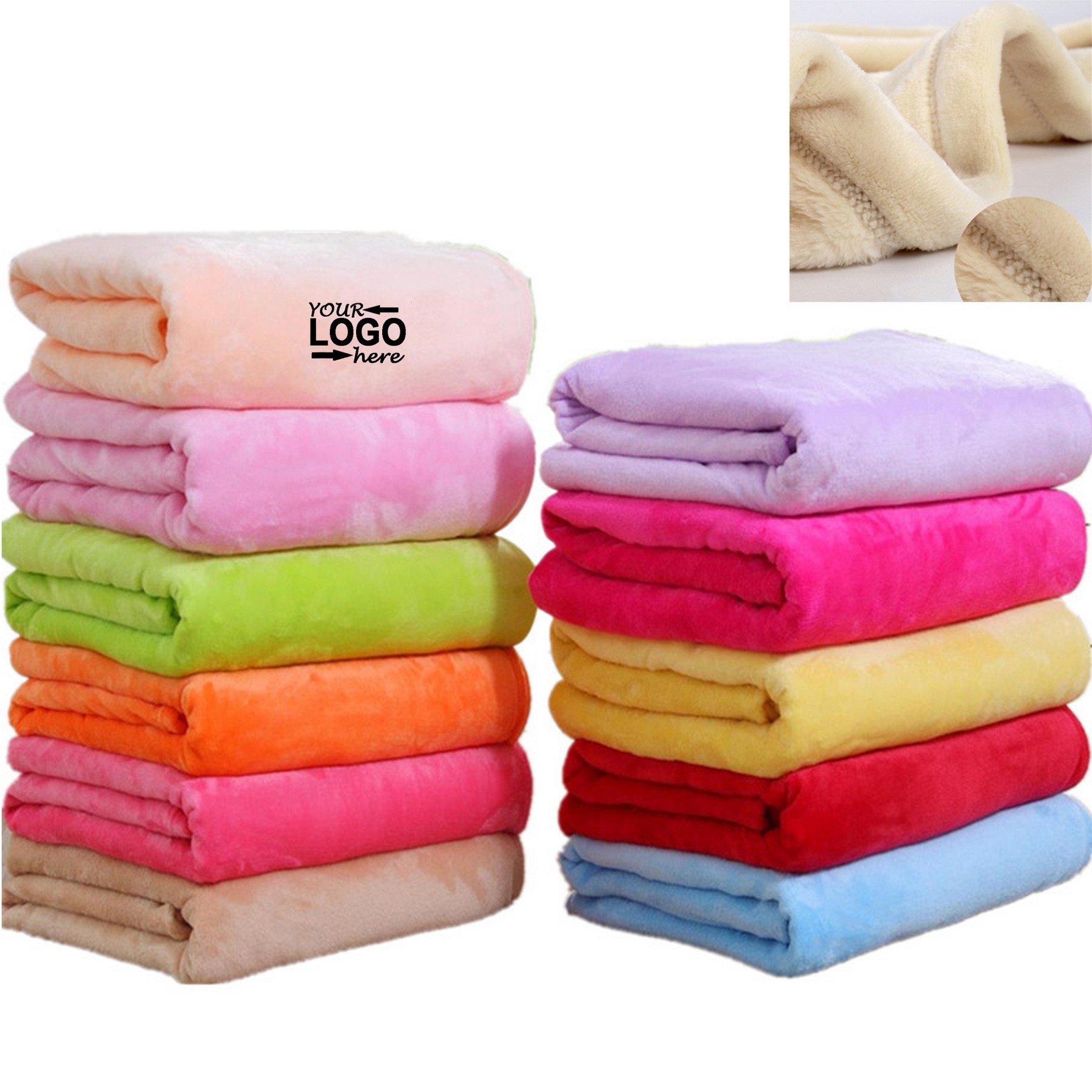 Multifunctional Coral Fleece Blanket