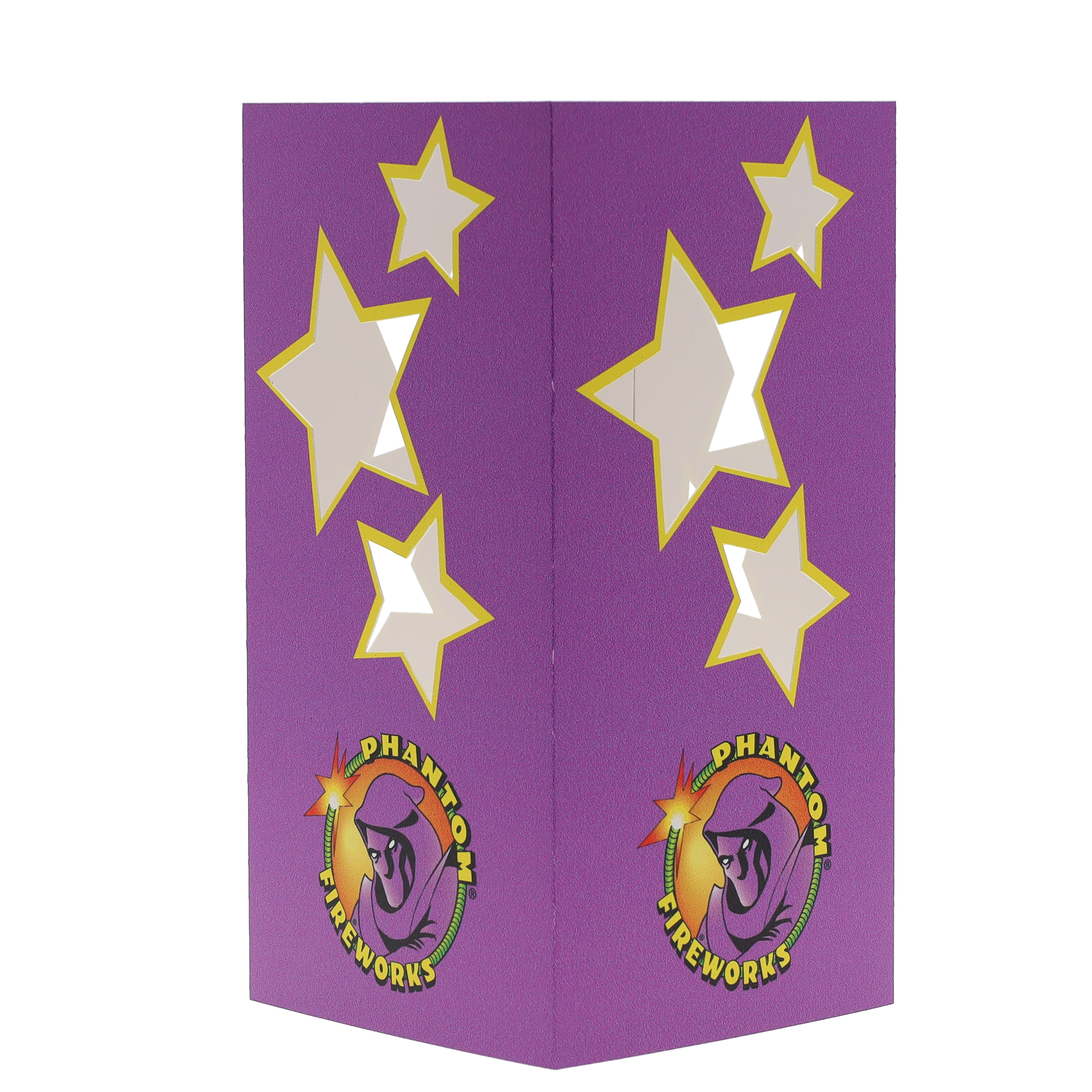 Table Luminary Card Stock 12 pt 4 Sided 4.250" x 4.250" x 8.000" Star White Digital Print 6
