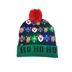 Knitted Beanie with LED lights