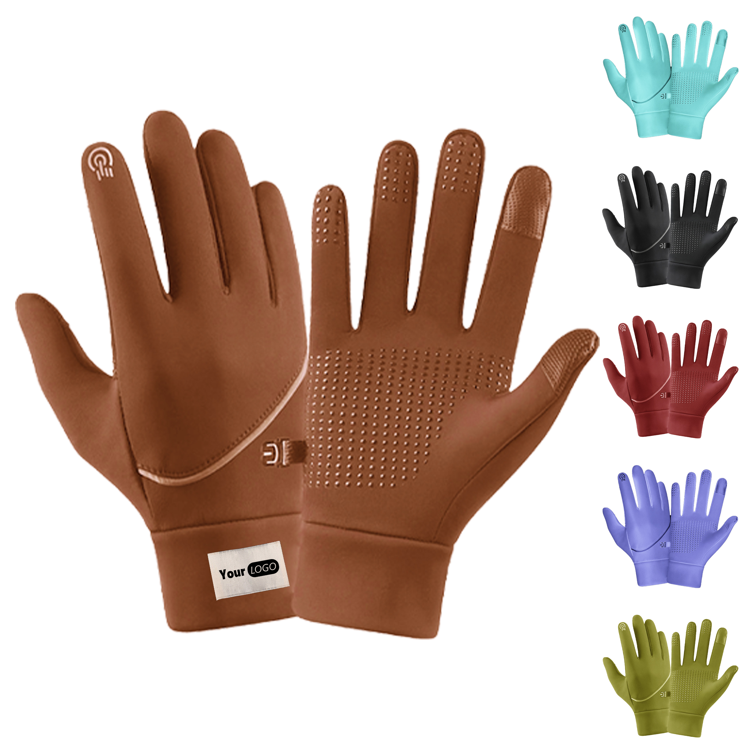 Polyester Stylish And Functional Tech Gloves 8