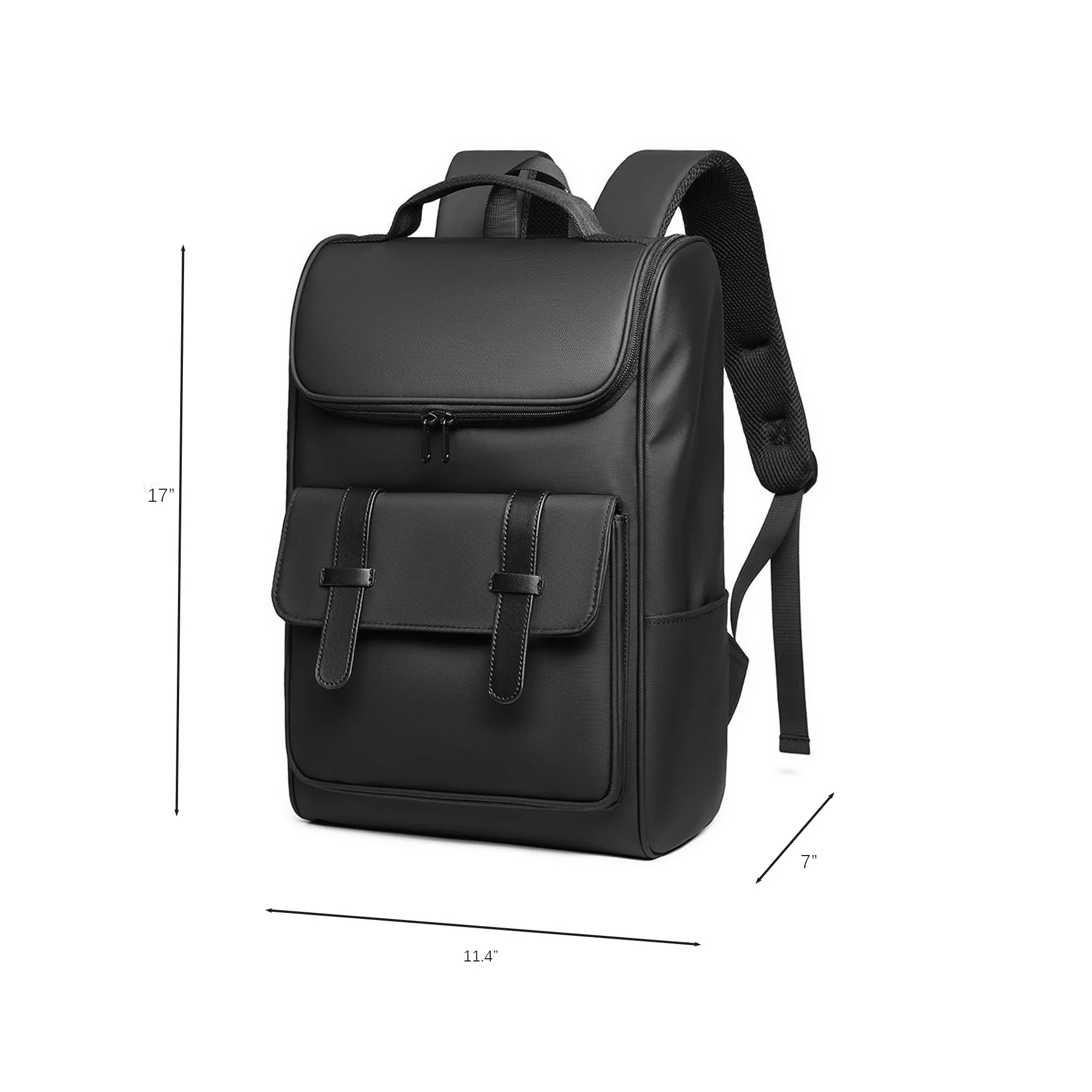 16 Inch Large Capacity PVC Backpack 12