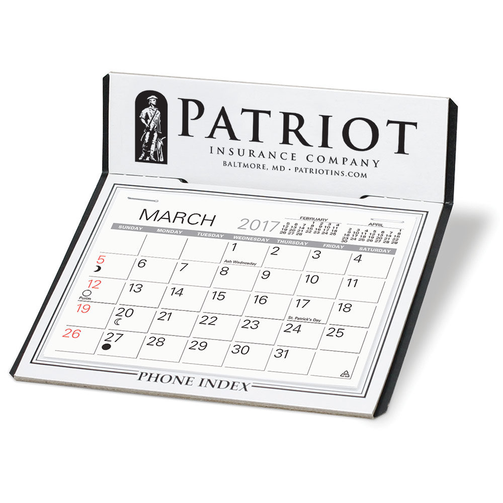 Case study for insurance company using promotional reference calendars