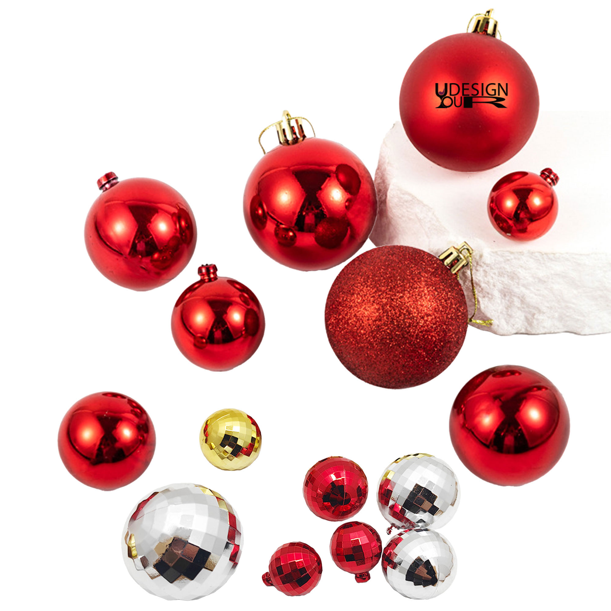 Assorted Christmas Tree Decor Balls 3