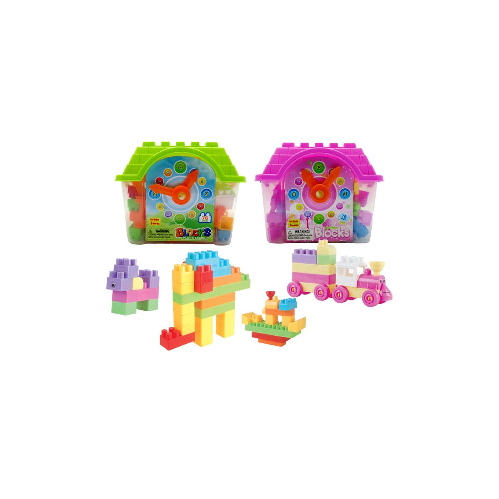 Large Building Brick Sets - Assorted 76 Pieces 3