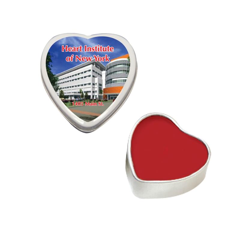 Lip Moisturizer in Heart-Shaped Tin