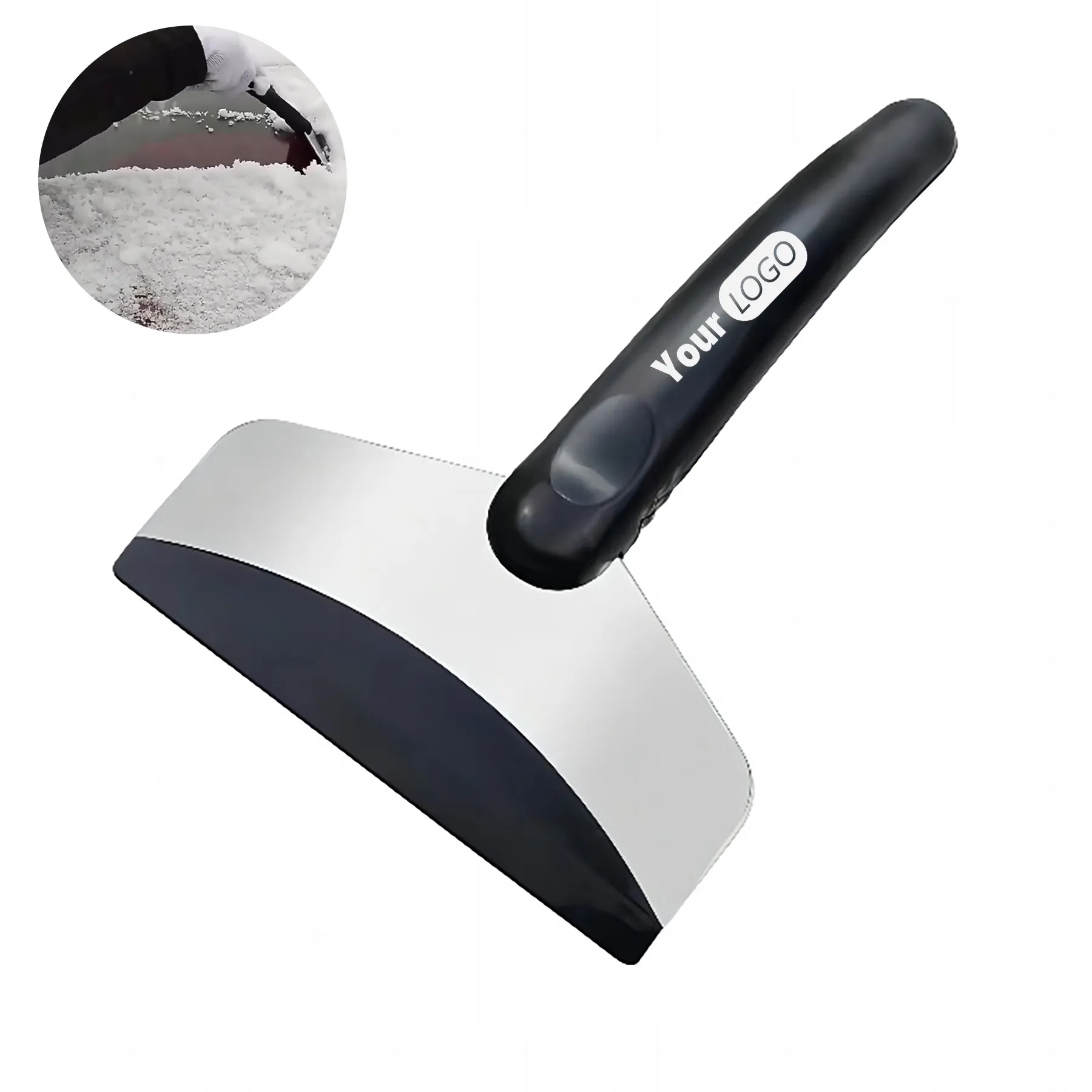 Stainless Steel Car Windshield Snow Shovel 5