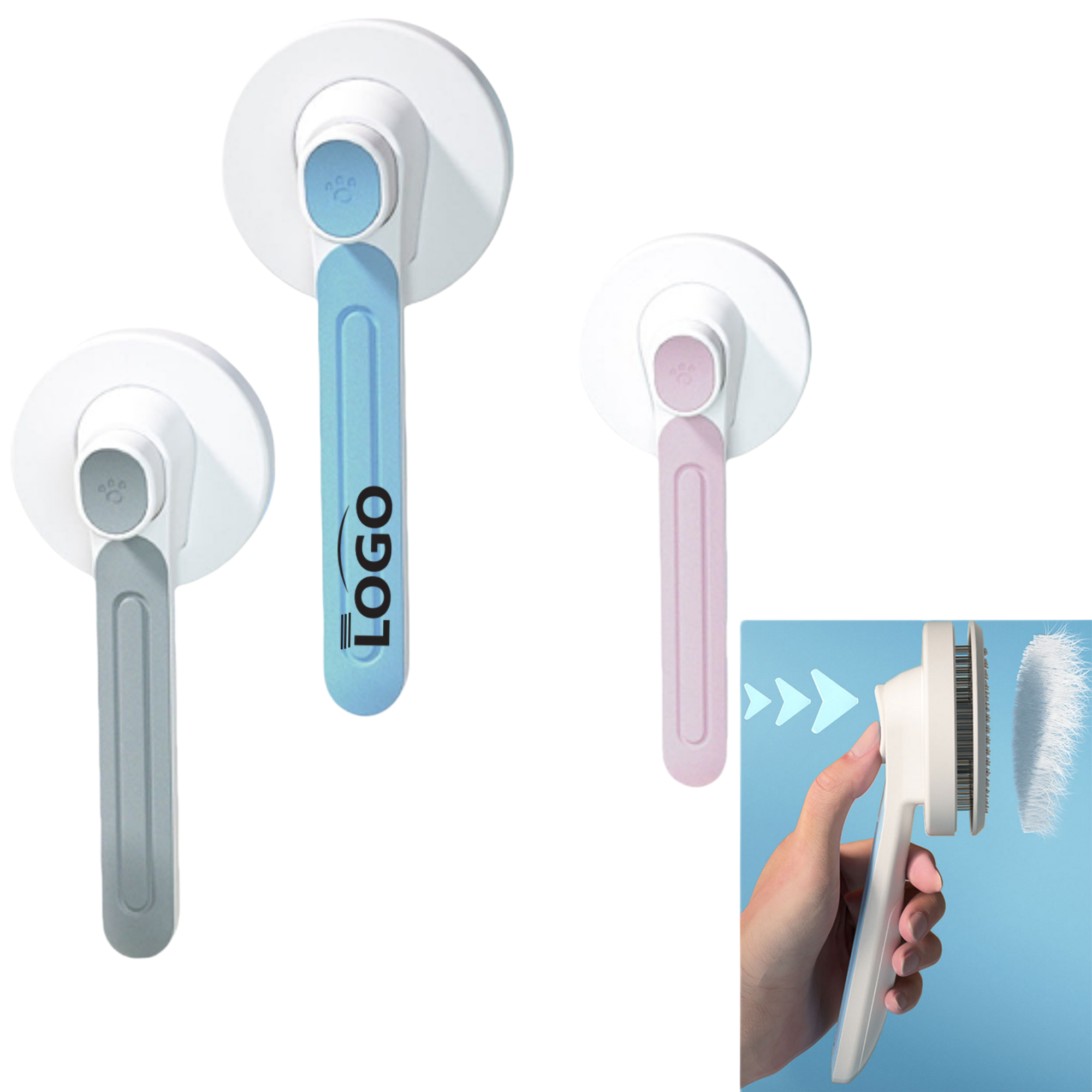 Pet Hair Slicker Brush 4