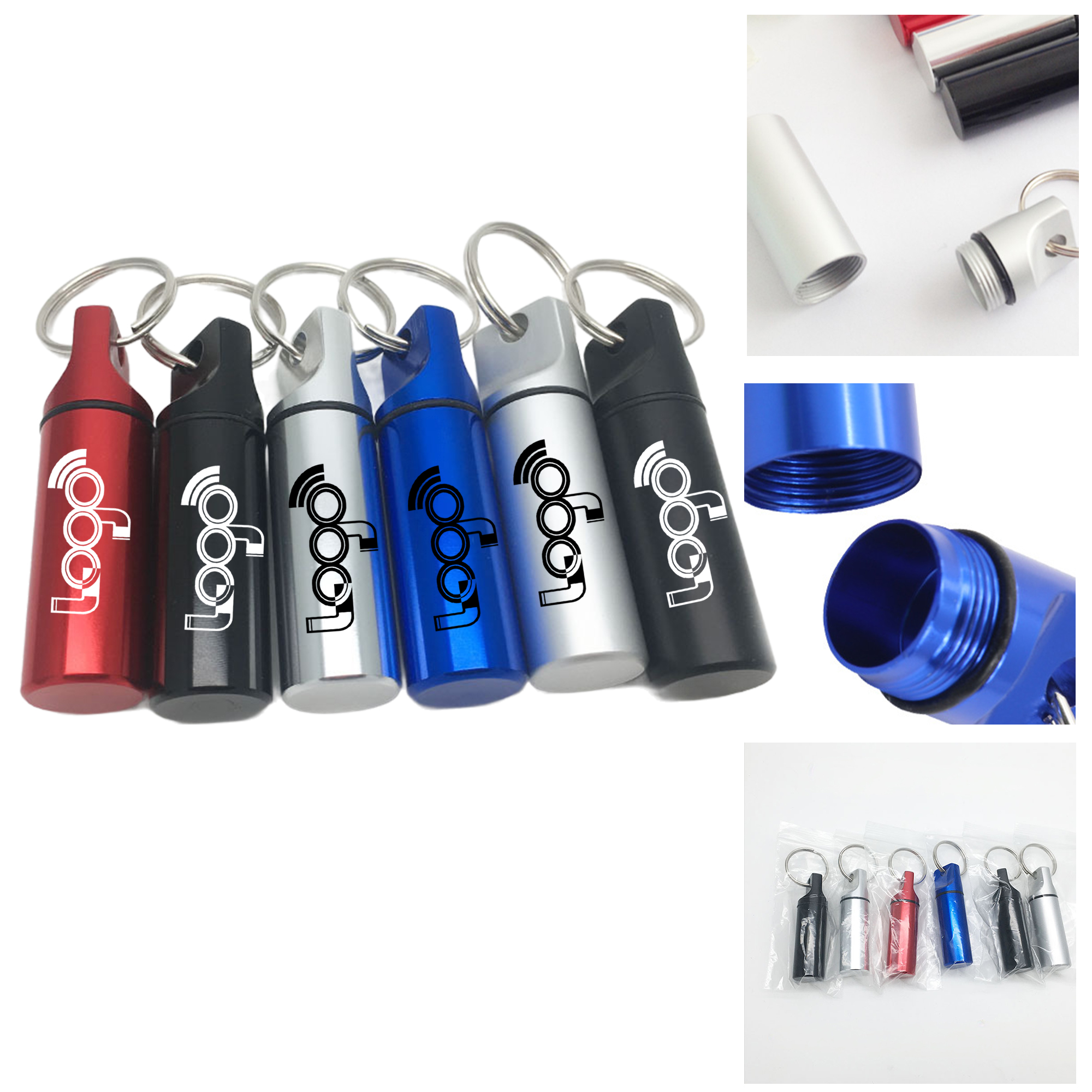 Compact Keychain Storage Capsule 11