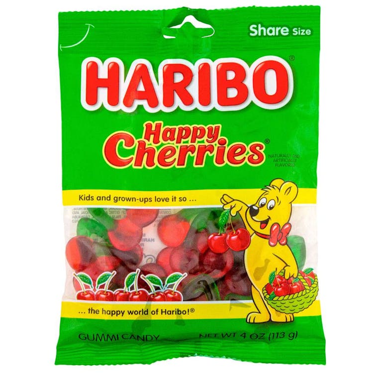 Haribo Happy Cherries Gummi Candy 3