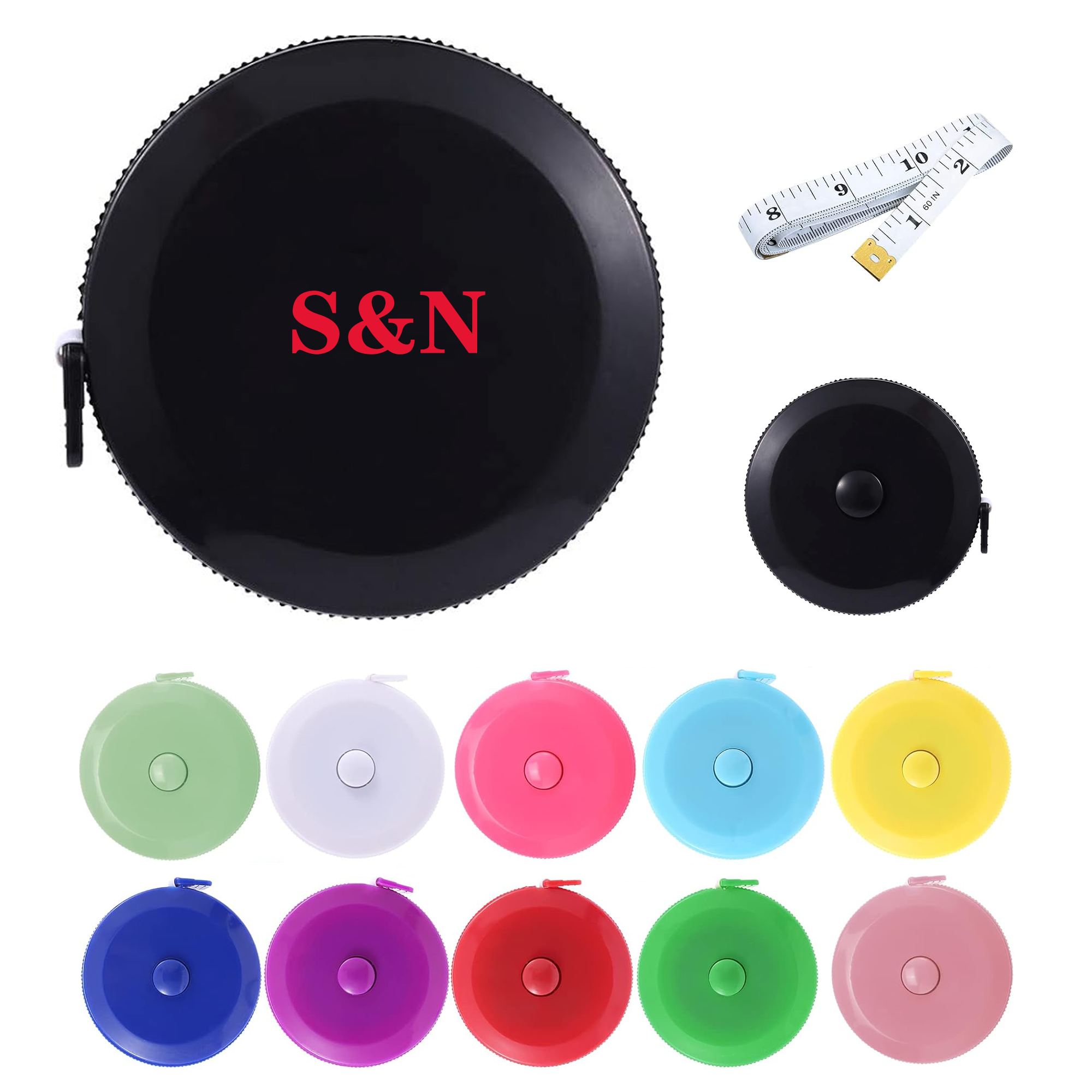 2 " Soft Retractable Measuring Tape