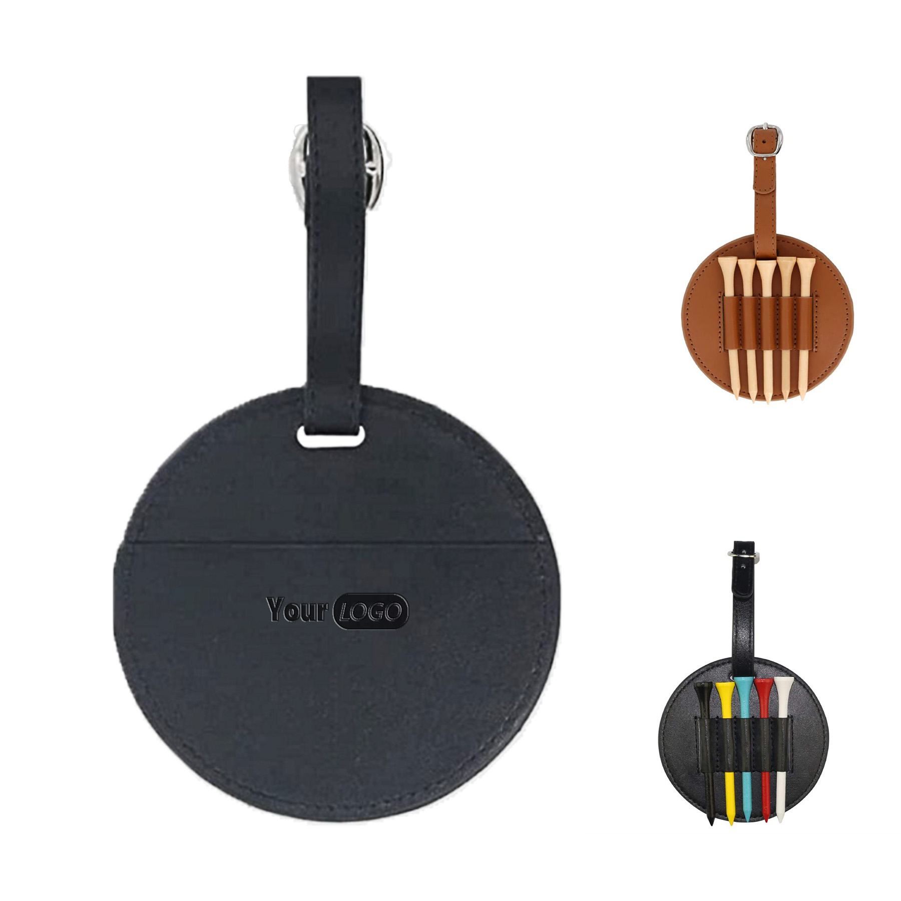 Leather Golf Nail Storage Case 6