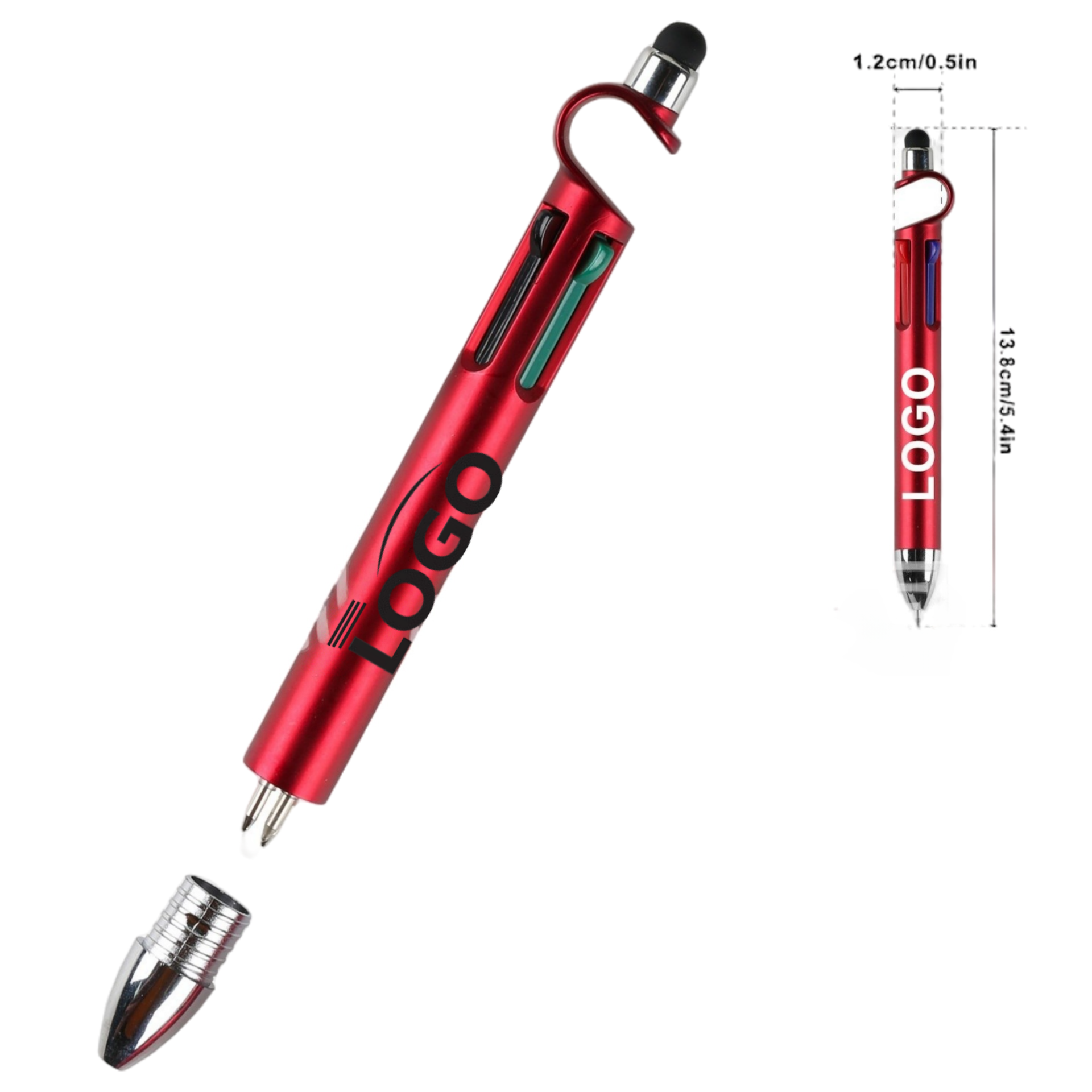 4-in-1 Stylus Pen with Phone Holder 4