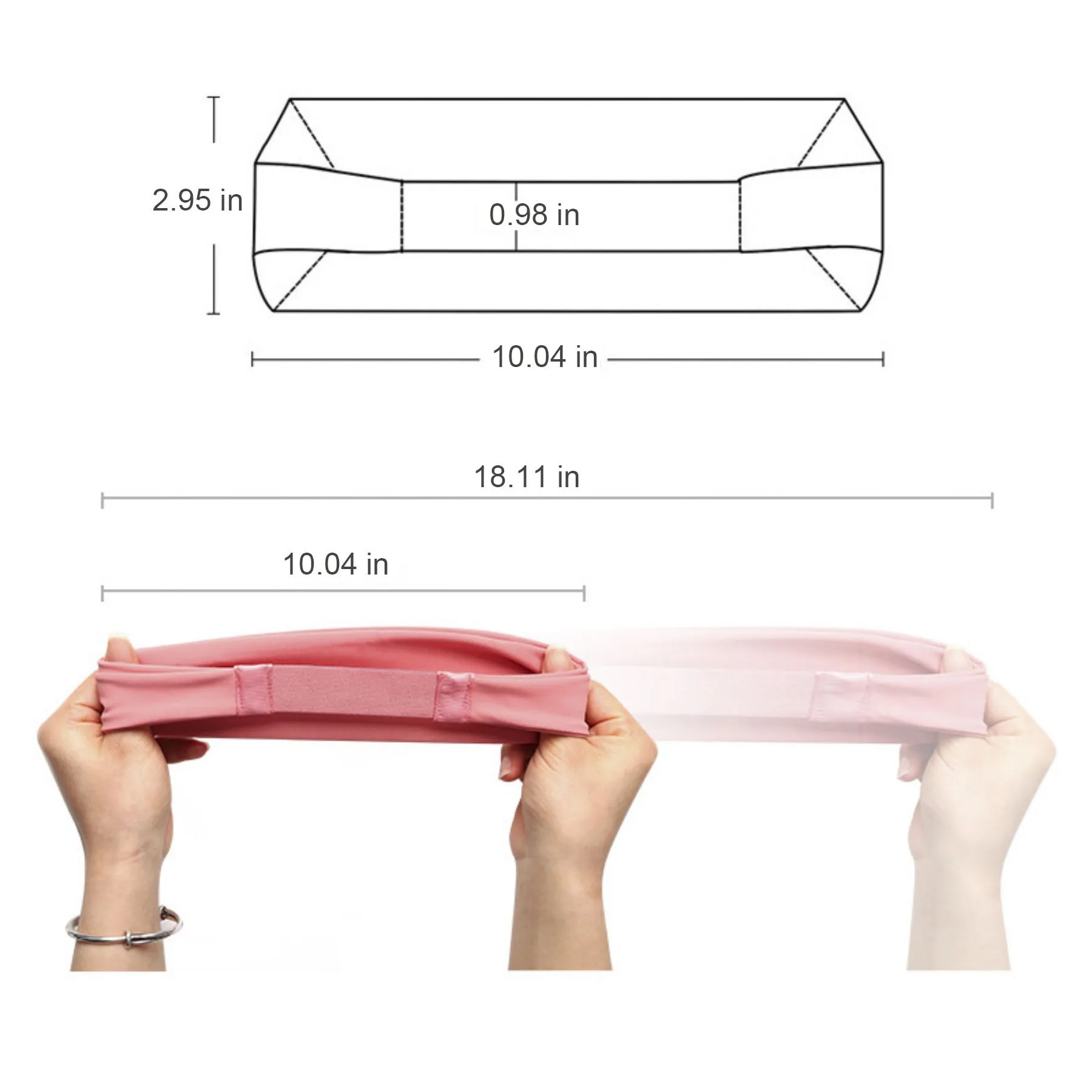 Unisex Sweat Sport Headband 14
