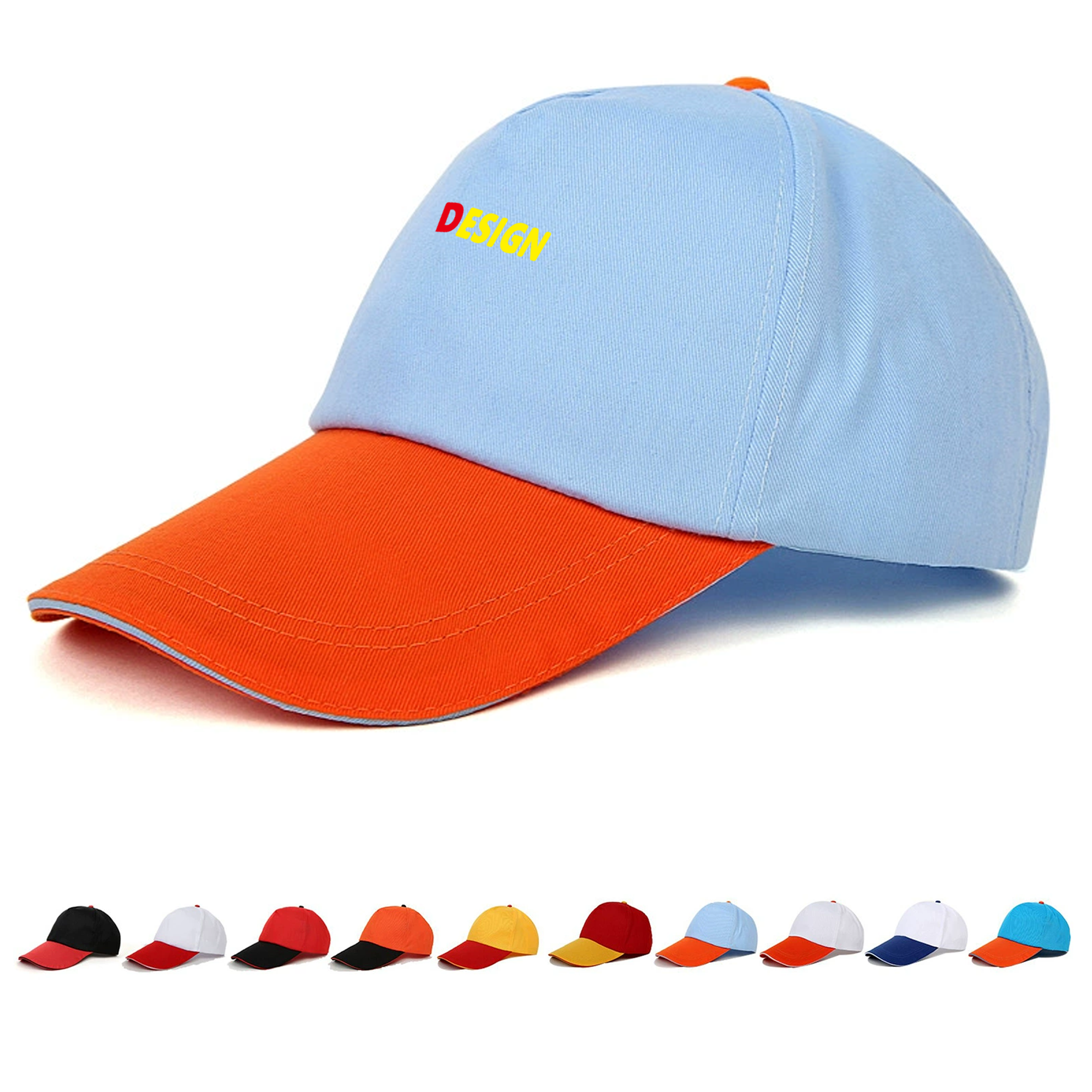Customizable Two-Tone Baseball Cap