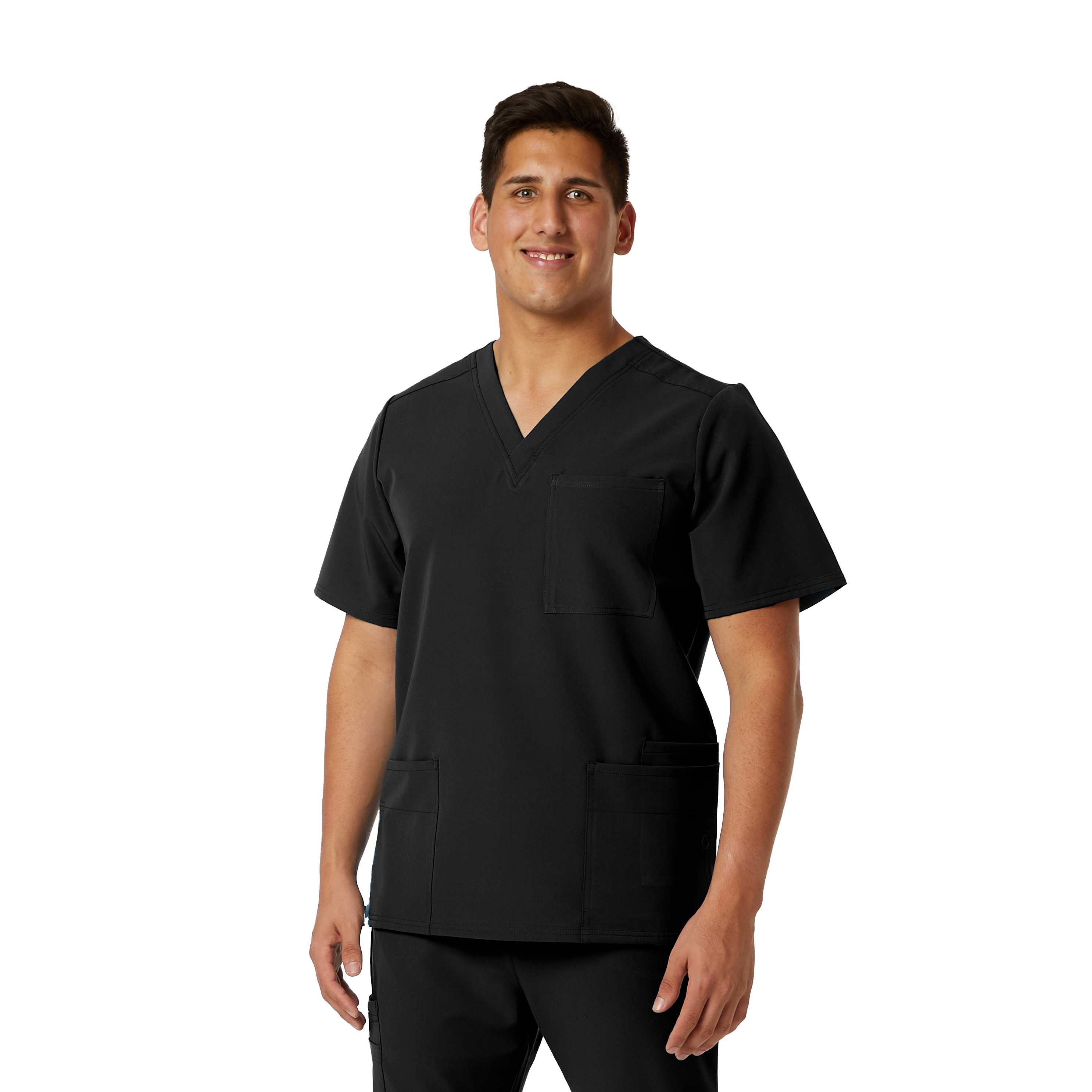 Spectrum's Mens WYND Multi-Pocket Scrub Top 15