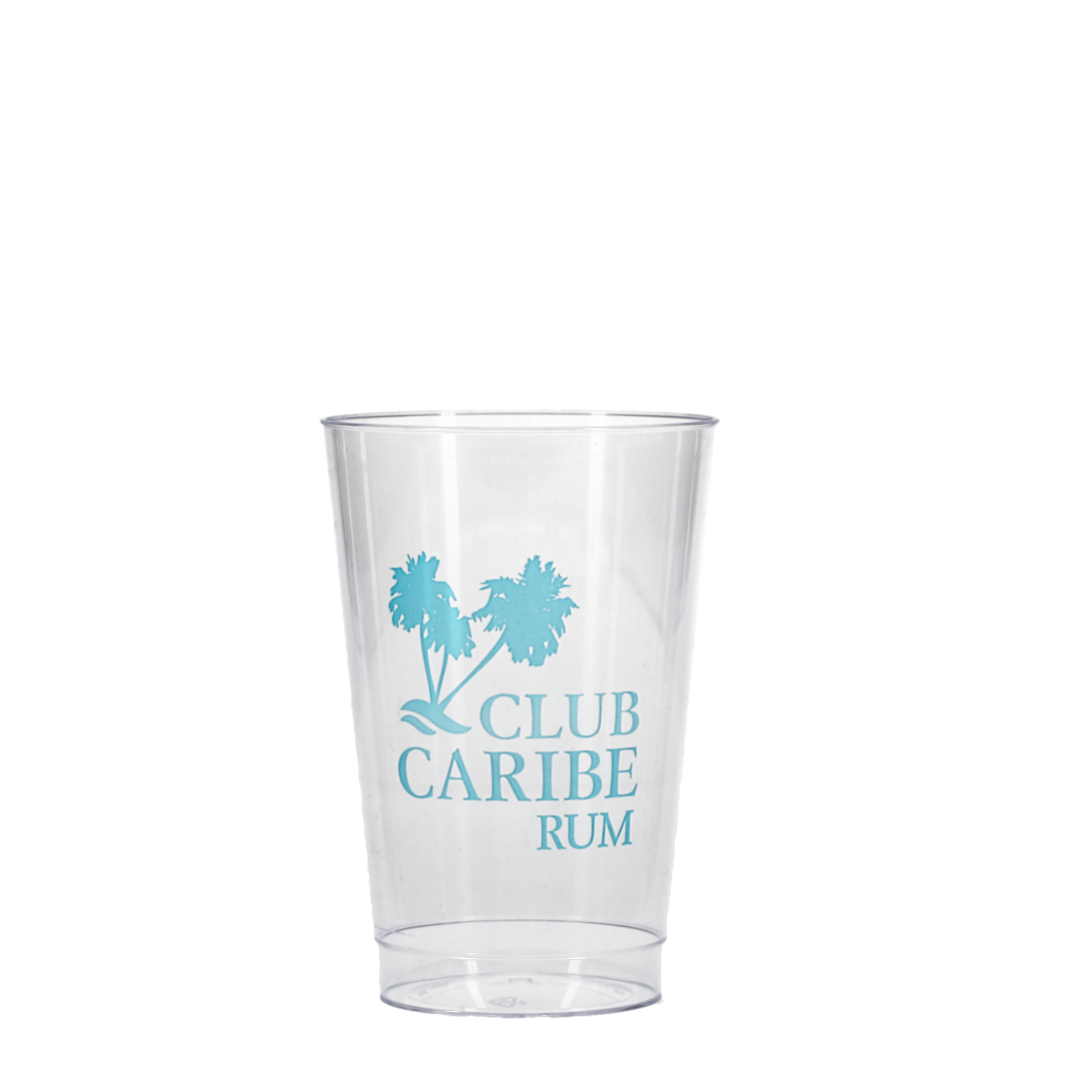12 oz Hard Plastic Smooth Cup Clear Hi-Speed Print 6