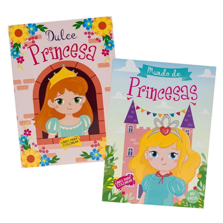 Spanish Princess Coloring Books - 80 Pages 3