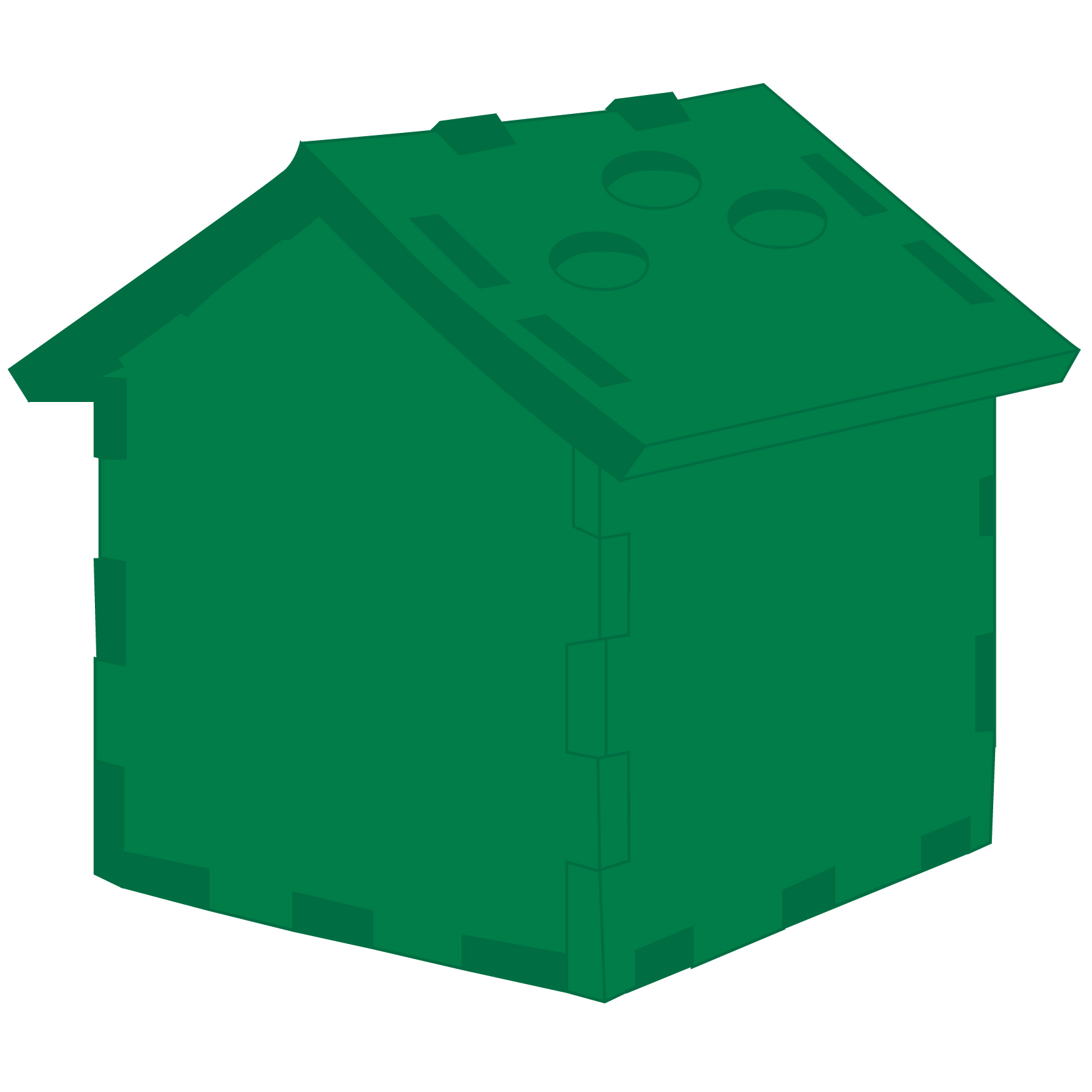 House Puzzle Organizer 48