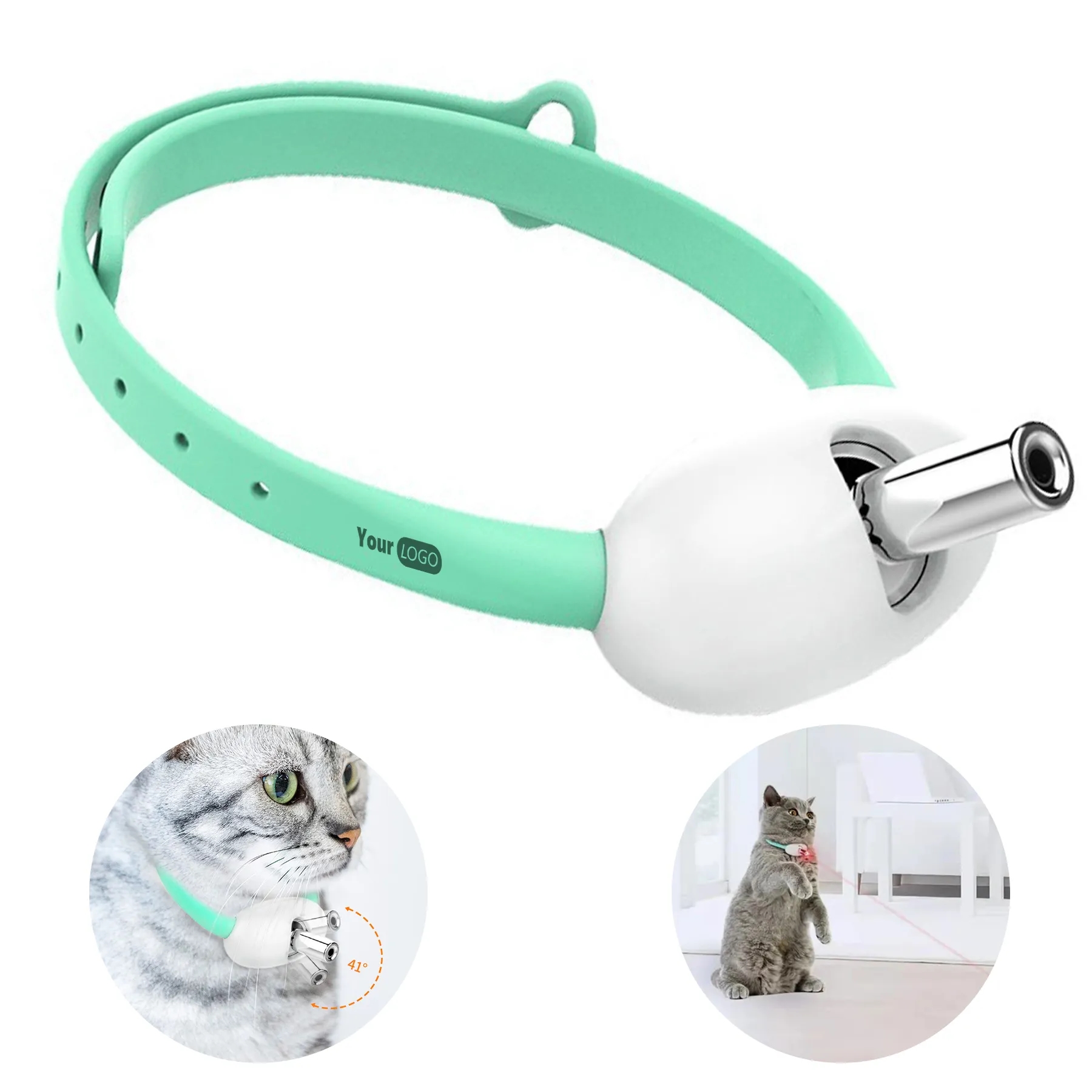 Polypropylene Automatic Cat Teasing Laser Pen 7