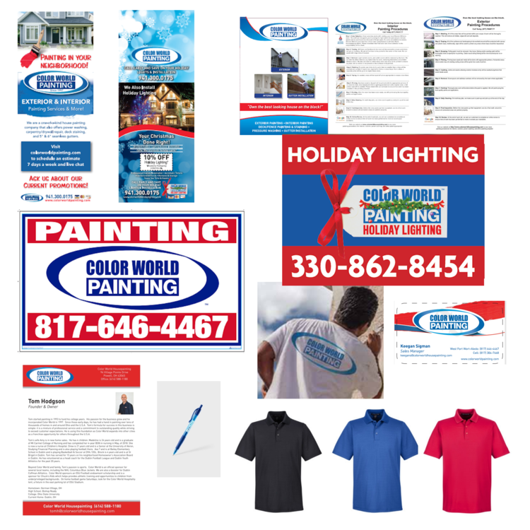 Company Store Product Catalog Color World House Painting