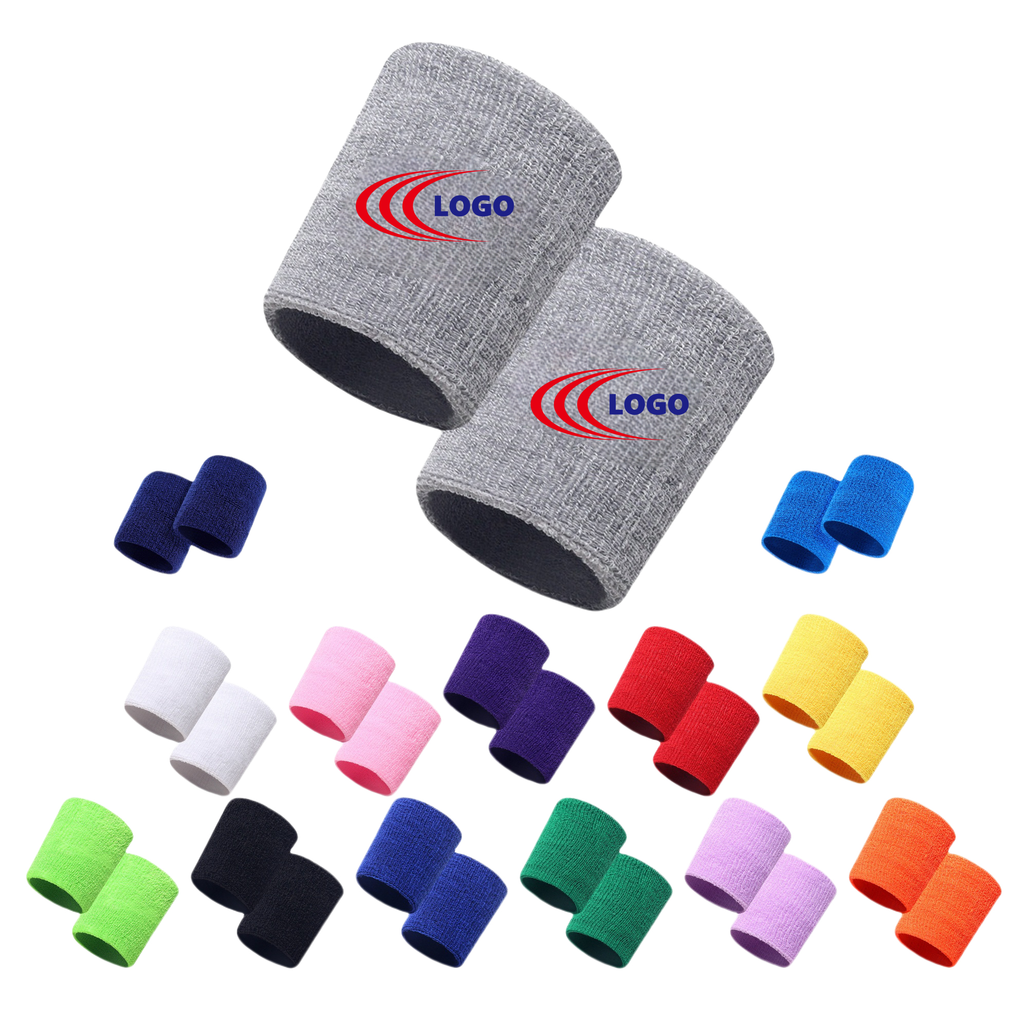 Sports Sweat wicking wristbands MOQ20