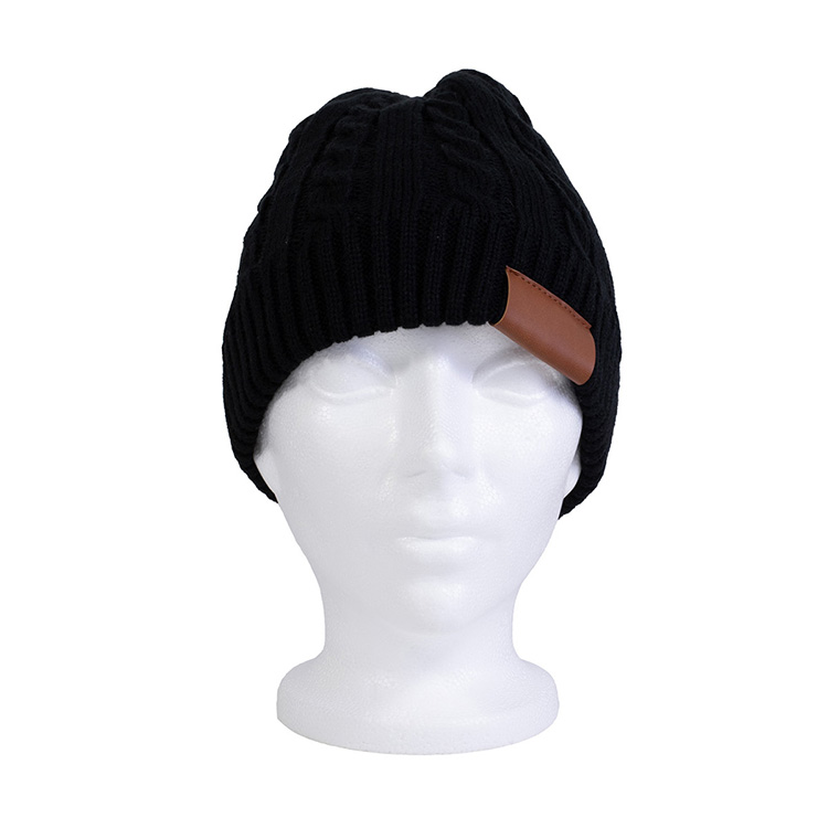 "THE COZY" Cable Knit Beanie With Fluffy Soft Lining 25