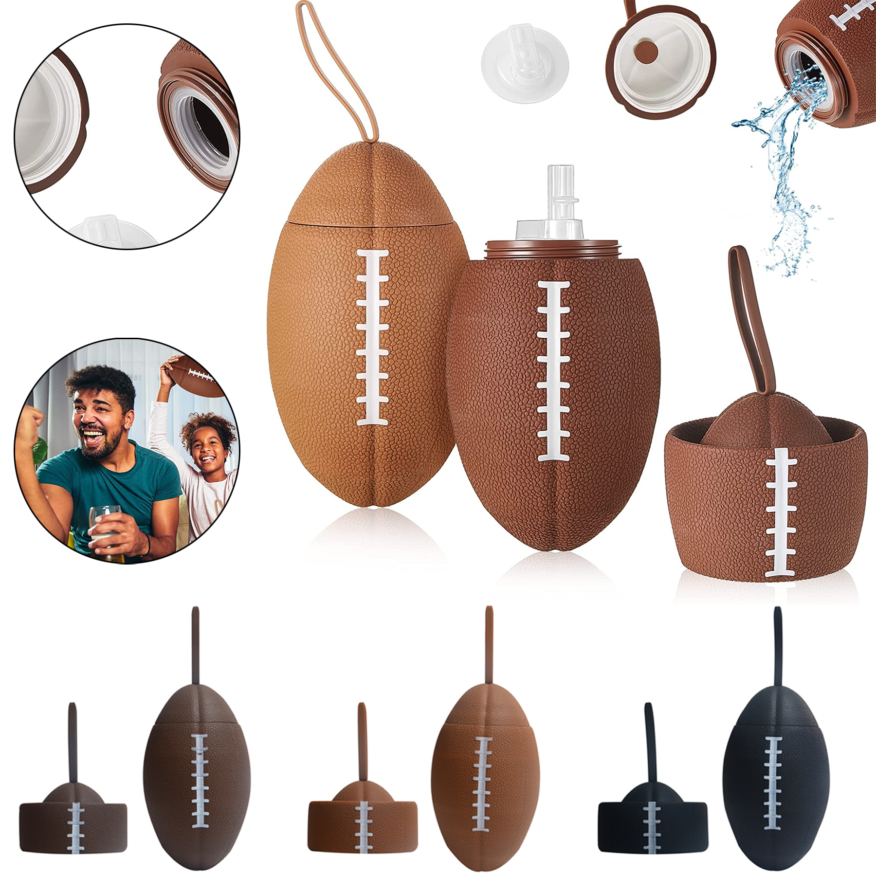 Football Water Bottle 6