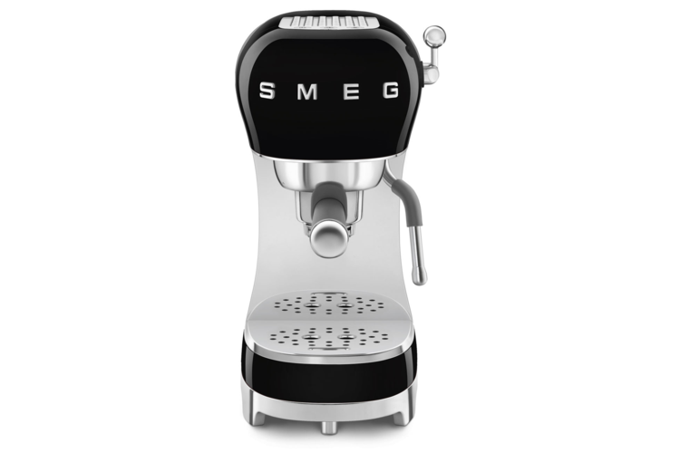 SMEG Espresso Coffee Machine - Black Glossy 3