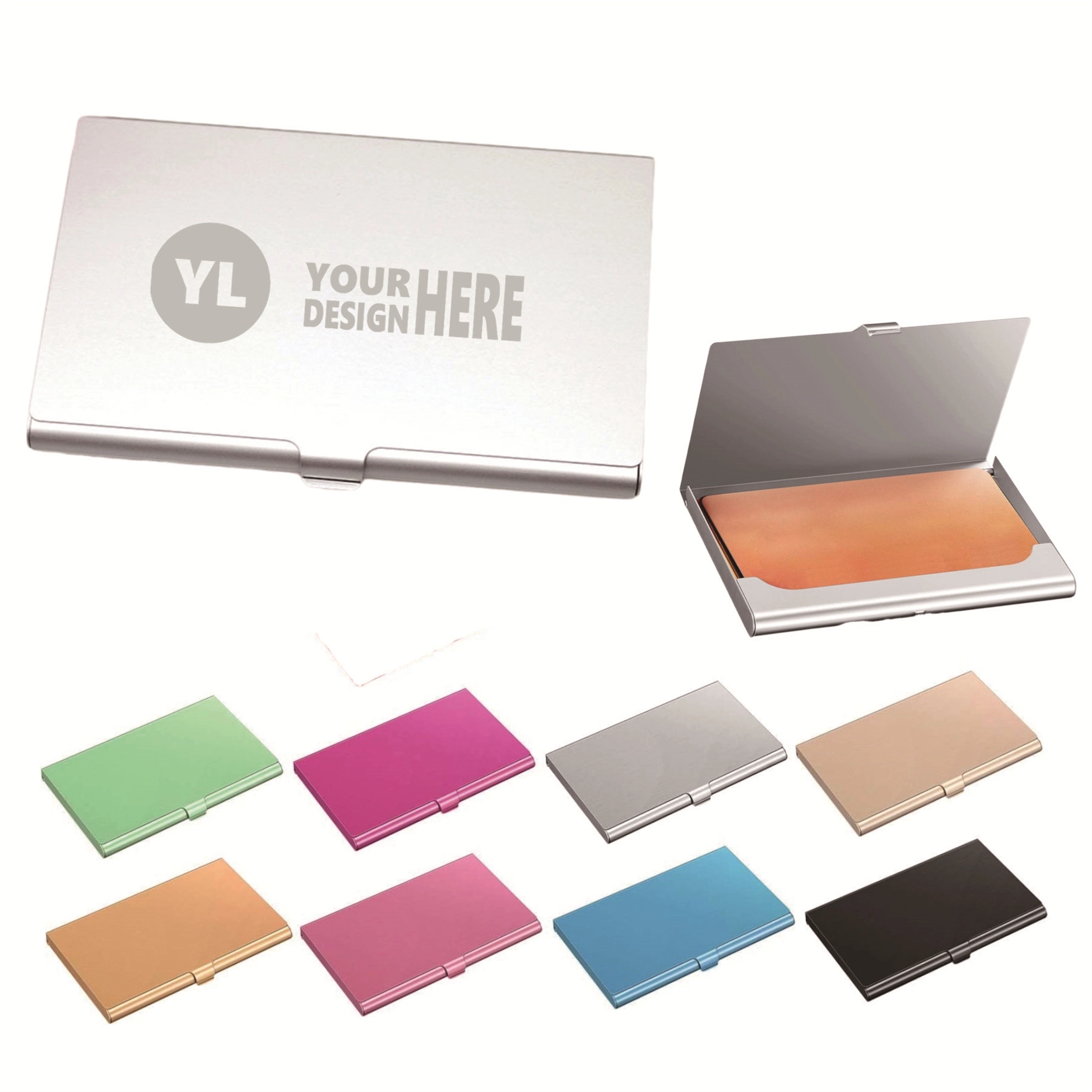 Aluminum Business Card Holder Case
