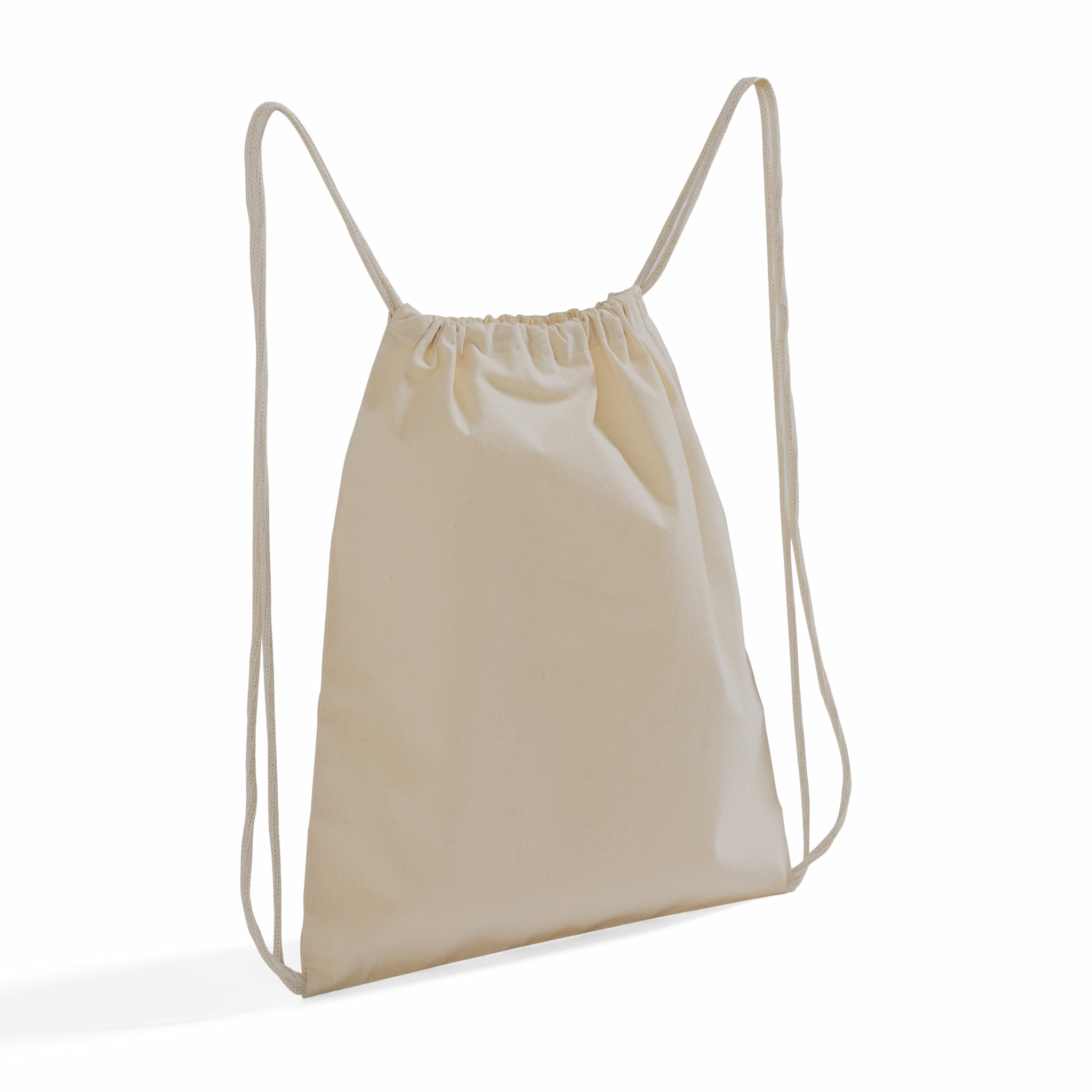 Small Canvas Drawstring Backpack 14