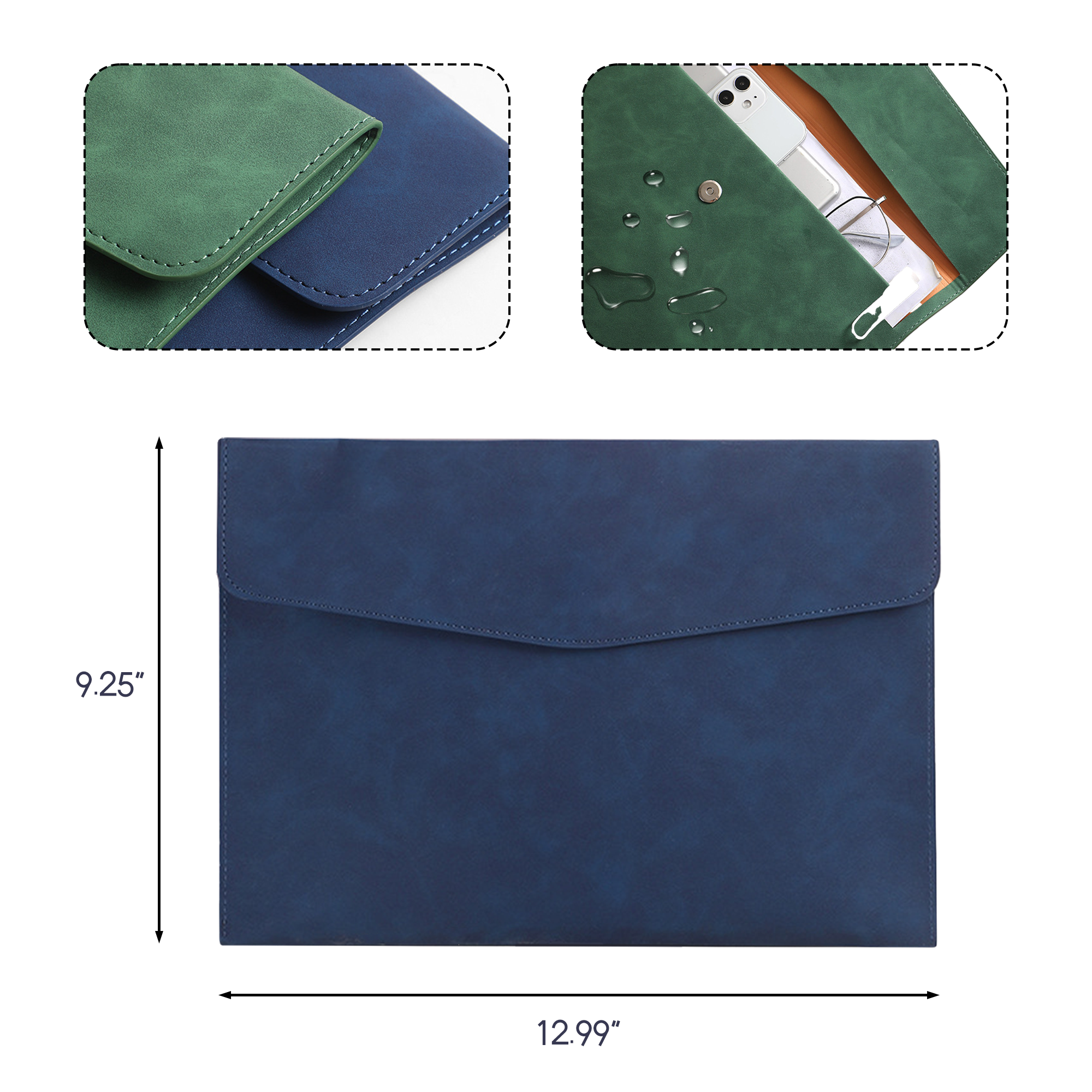 PU Leather A4 File Folder 5