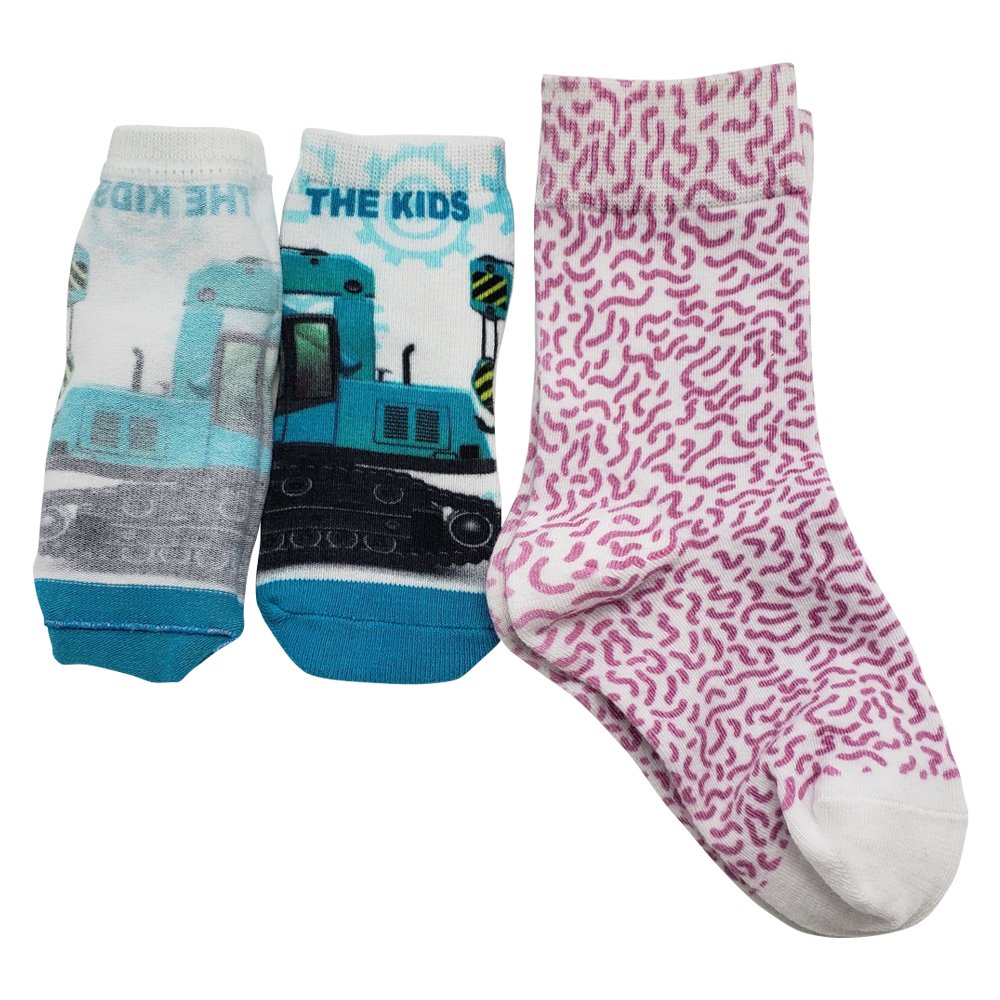 Luxury 360 Seamless DTG Full Color Bamboo Baby Socks SM00258