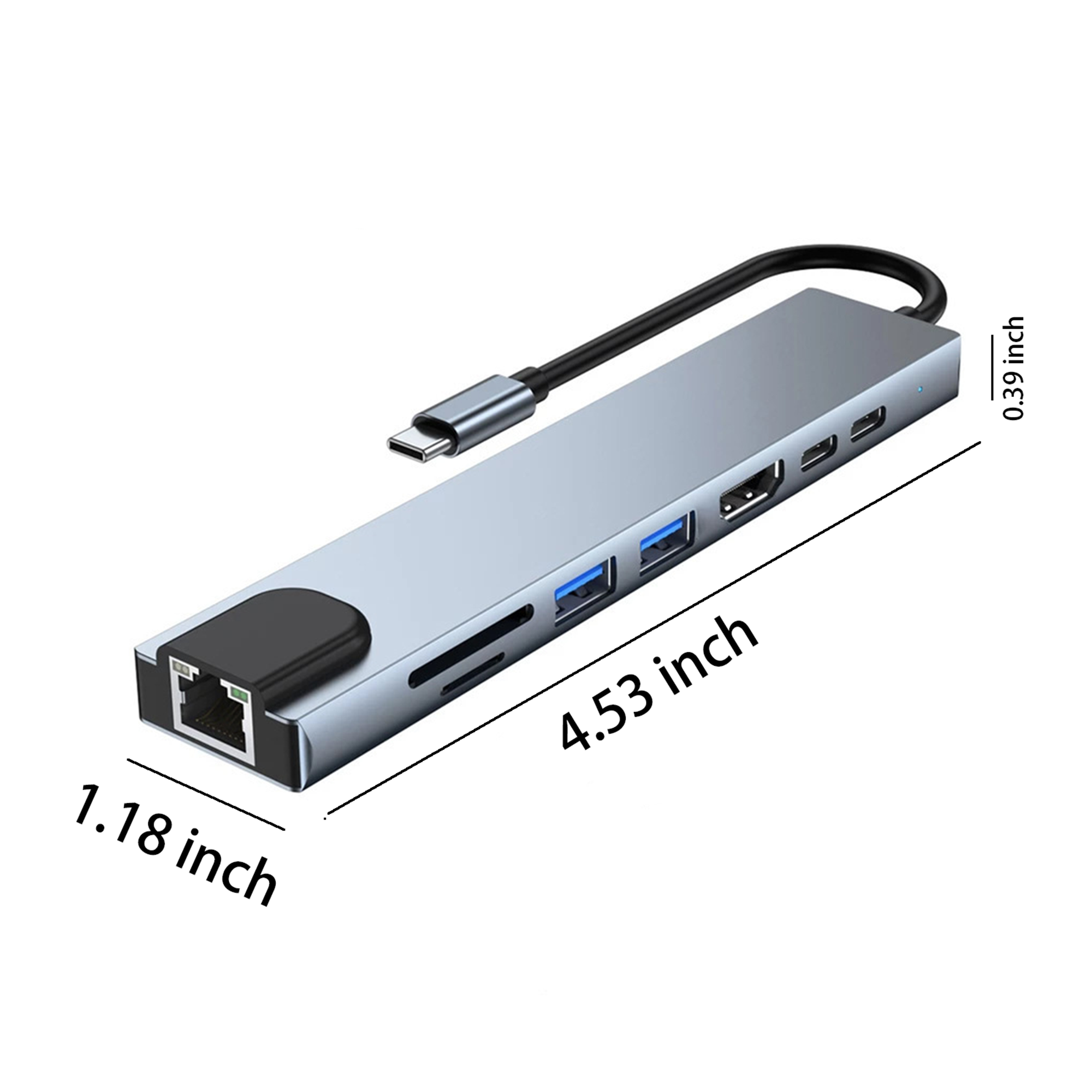 USB-C Hub - 4K HDMI & SD Card Reader 5