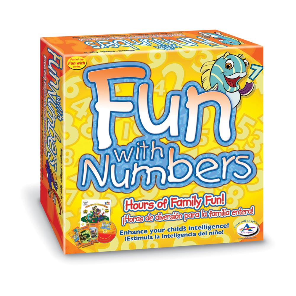 Fun with Numbers Game - Ages 4+ Bilingual 3