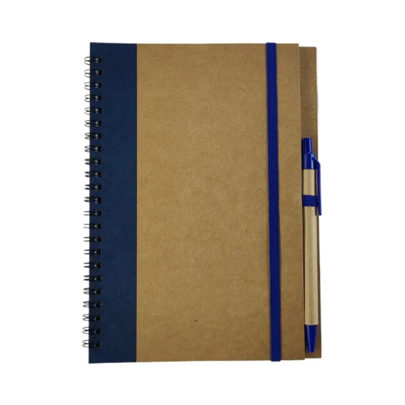A5 Spiral Notebook & Pen 12