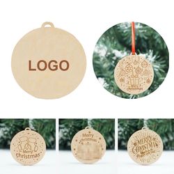 Wooden Christmas Tree Ornament
