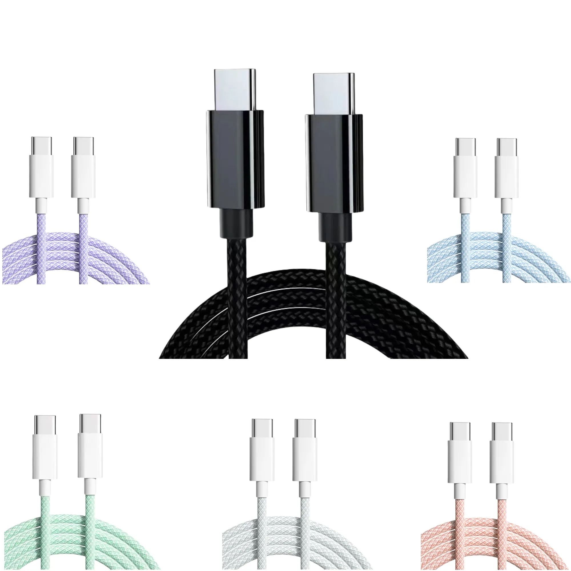 High Quality Dual USB-C Fast Charge Data Cable 4