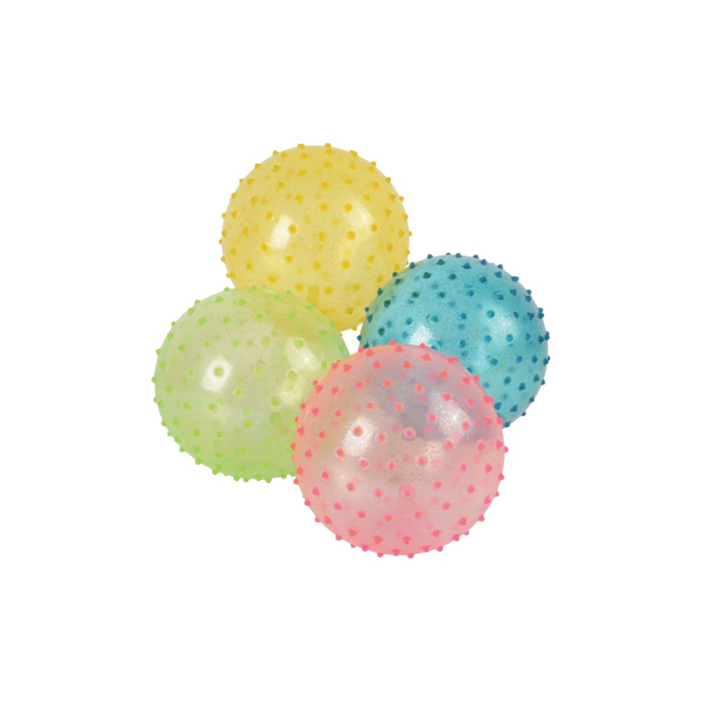 Glitter Knobby Balls - Assorted 3