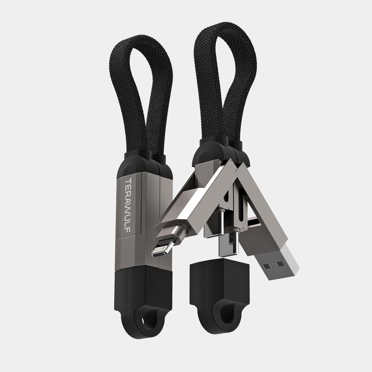 Mach 6 - Powerful 60W Multi-Cable Featuring USB-C and Lightning Connectors
