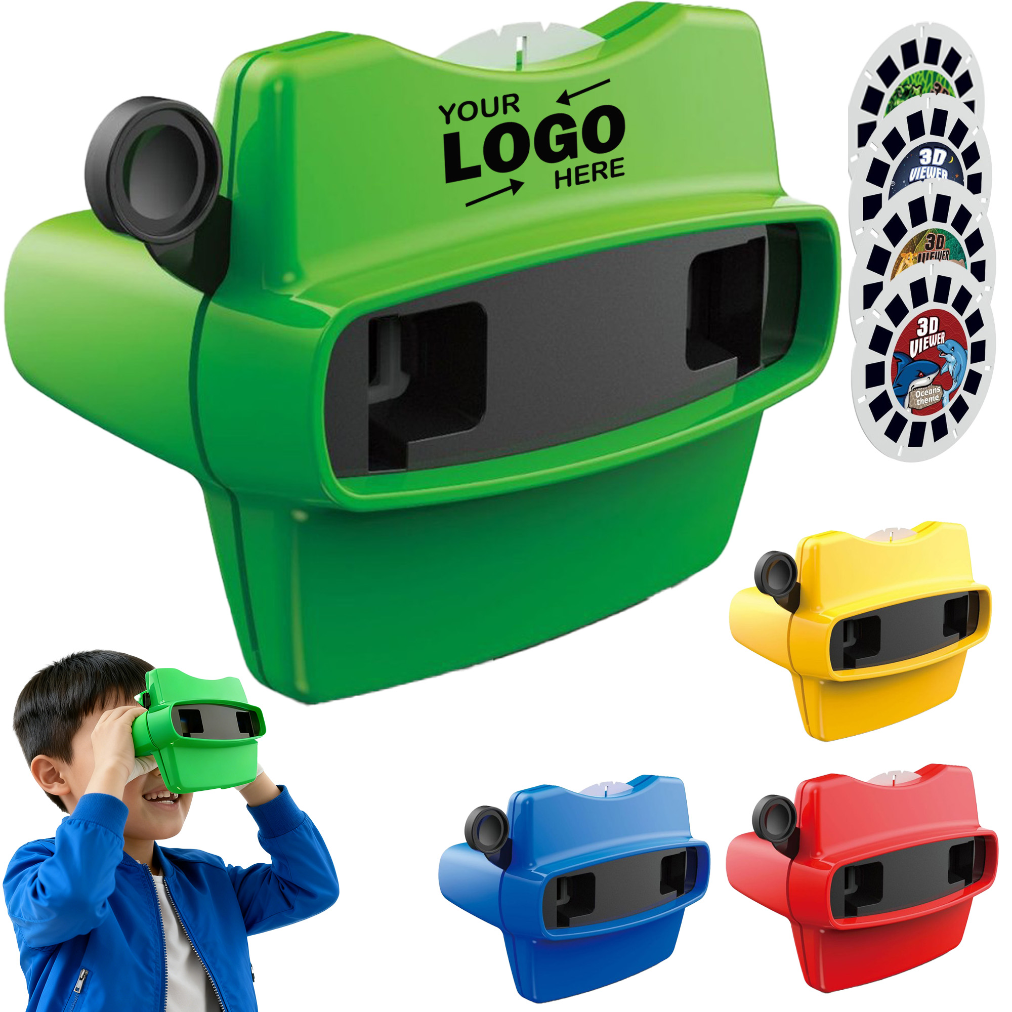 Plastic 3D Viewer for Kids Entertainment 4