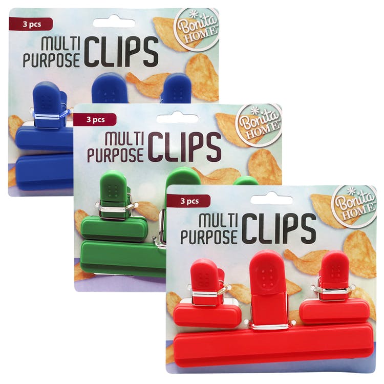 Chip Clip Sets - Assorted 3 Pack 3