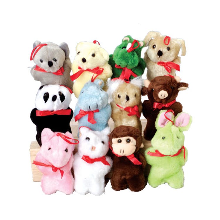 Plush Animal Toys - Assorted 4.5" 2