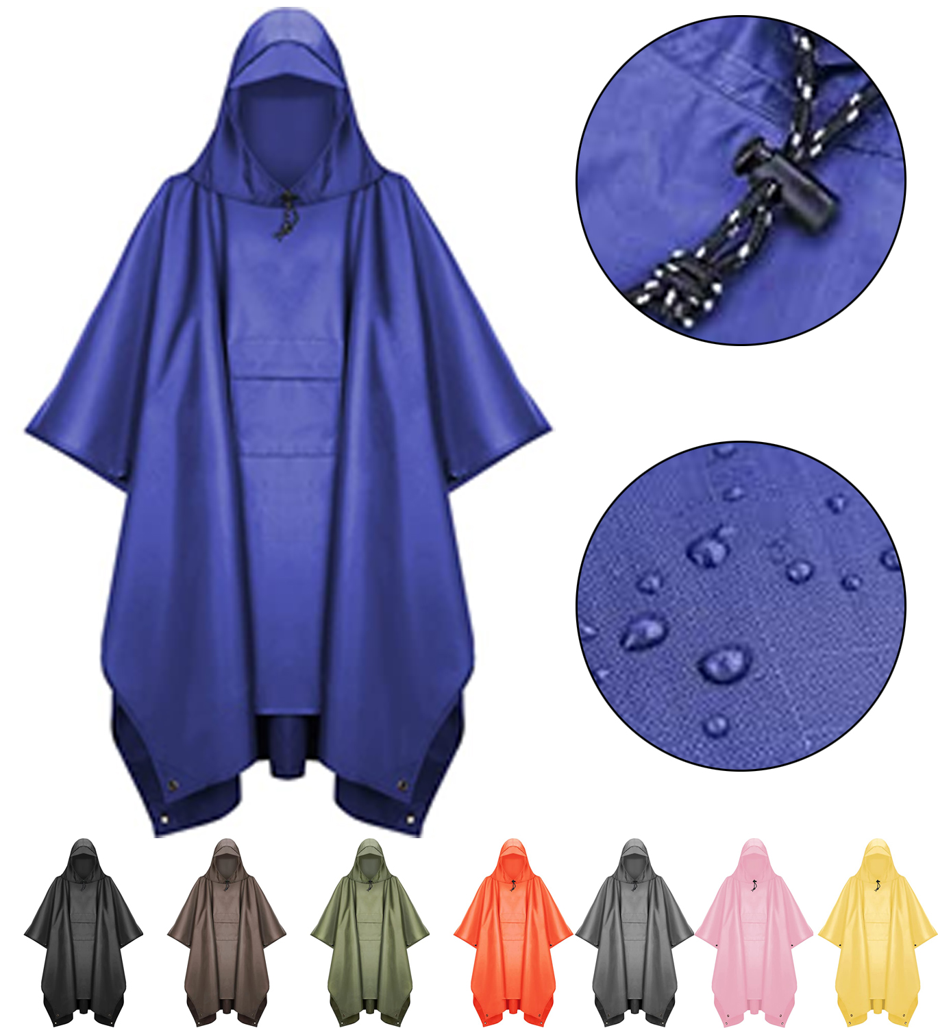 Lightweight Rain Poncho 5