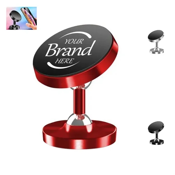 Custom Zinc Alloy Universal Car Phone Mount Magnet — Mobile Accessory for Drivers