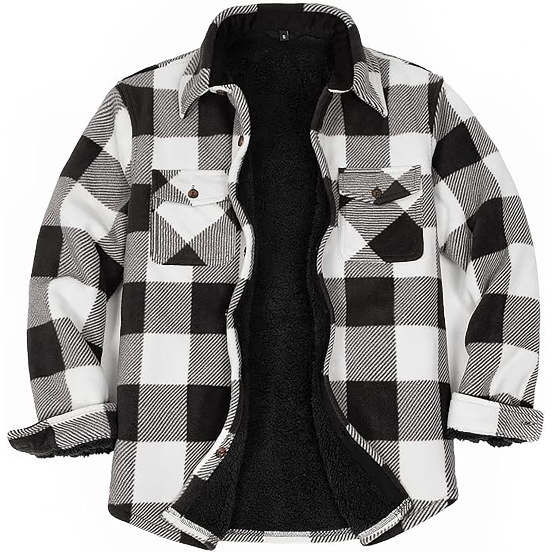 Men's Flannel Shirt Jacket 93