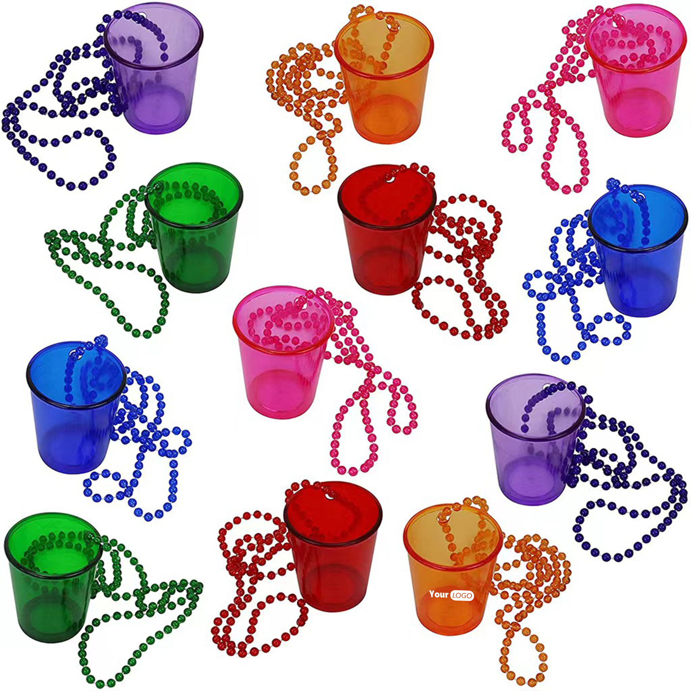 Plastic Party-Ready Shot Glass Necklace 5