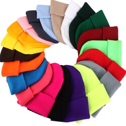 Fleece-Lined Knit Cap