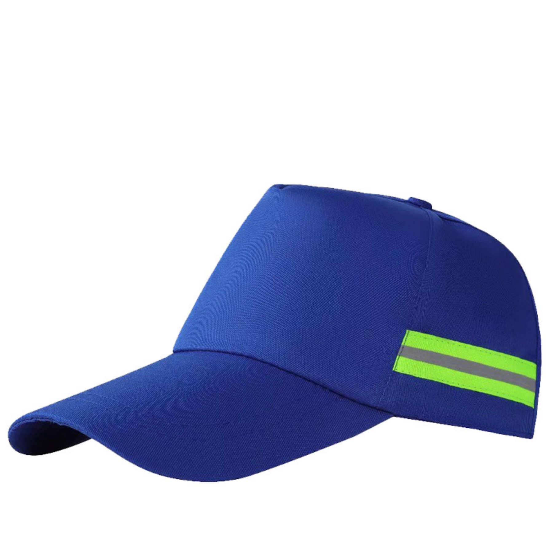 High Vis Baseball Cap with Reflective Trim Safty Constructed Hat 21